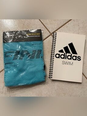 NWT Finis Gear Bag & Adidas Notebook
